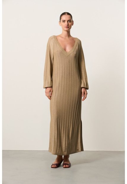 Vestido Tejido Para Mujer Nare Vestido Tejido Para Mujer Nare Arena 12 VÉLEZ