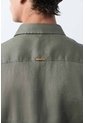 Camisa En Lino Manga Corta Siena Para Hombre Camisa En Lino Manga Corta Siena Para Hombre Verde L VÉLEZ de Vélez