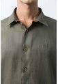 Camisa En Lino Manga Corta Siena Para Hombre Camisa En Lino Manga Corta Siena Para Hombre Verde L VÉLEZ de Vélez