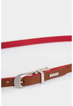 Cinturón Doble Faz Magena De Cuero Folia Para Mujer Efecto Croco Cinturón Doble Faz Magena De Cuero Folia Para Mujer Efecto Croco Miel L VÉLEZ