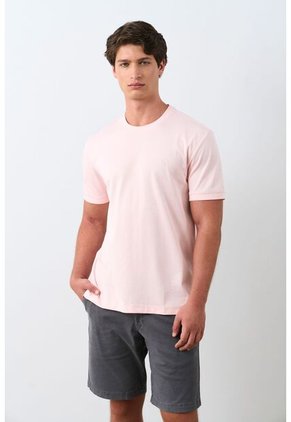 Camiseta Micropima Arizona Para Hombre Semi Ajustada Camiseta Micropima Arizona Para Hombre Semi Ajustada Rosado M VÉLEZ