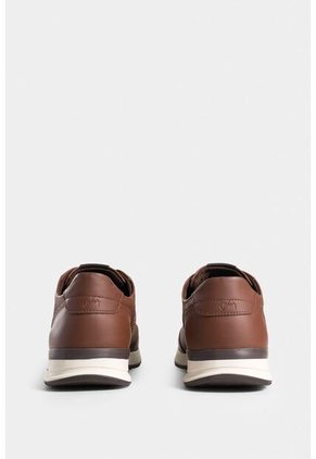 Tenis Vuelos De Cuero Para Hombre Combinación De Texturas Tenis Vuelos De Cuero Para Hombre Combinación De Texturas Miel 45 VÉLEZ