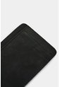 Porta Tarjetas Vértice De Cuero Para Hombre Detalle Rayas Porta Tarjetas Vértice De Cuero Para Hombre Detalle Rayas Negro VÉLEZ de Vélez