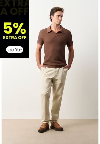 Polo Manga Corta Draco 2.0 Tejida Para Hombre Texturizada Polo Manga Corta Draco 2.0 Tejida Para Hombre Texturizada Tabaco L VÉLEZ Vélez