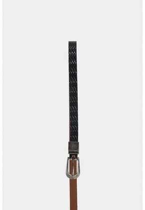 Cinturón Doble Faz Vega De Cuero Para Mujer Puntera Hexagonal Cinturón Doble Faz Vega De Cuero Para Mujer Puntera Hexagonal Negro XL VÉLEZ