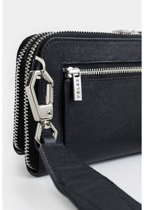 Porta Chequera Ibiza De Cuero Para Mujer Multifunción Porta Chequera Ibiza De Cuero Para Mujer Multifunción Negro VÉLEZ