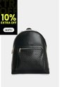 Morral En Cuero Para Mujer Floral Morral En Cuero Para Mujer Floral Negro VÉLEZ de Vélez