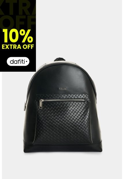 Morral En Cuero Para Mujer Floral Morral En Cuero Para Mujer Floral Negro VÉLEZ