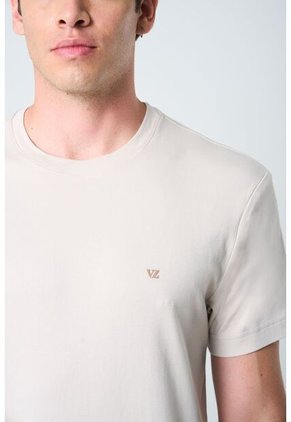 Camiseta Manga Corta Lerici Para Hombre Semi Fitted Camiseta Manga Corta Lerici Para Hombre Semi Fitted Arena L VÉLEZ