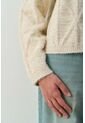 Cardigan Tejido Con Lúrex Para Mujer Soren Cardigan Tejido Con Lúrex Para Mujer Soren Crema M VÉLEZ de Vélez