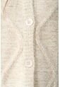 Cardigan Tejido Con Lúrex Para Mujer Soren Cardigan Tejido Con Lúrex Para Mujer Soren Crema M VÉLEZ de Vélez