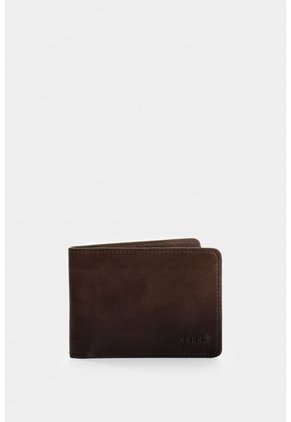 Billetera Oasis De Cuero Para Hombre Detalle Contraste Billetera Oasis De Cuero Para Hombre Detalle Contraste Cafe VÉLEZ
