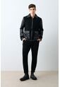 Chaqueta De Cuero Para Hombre Nila 2 Chaqueta De Cuero Para Hombre Nila 2 Negro L VÉLEZ de Vélez