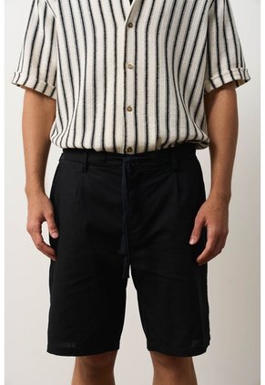 Bermuda En Lino Para Hombre Alma Bermuda En Lino Para Hombre Alma Negro 34 VÉLEZ
