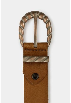 Cinturón Unifaz Alhelí De Cuero Para Mujer Doble Hebilla Miel Cinturón Unifaz Alhelí De Cuero Para Mujer Doble Hebilla Miel L Vélez