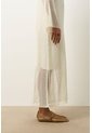 Vestido Maxi Tejido Ica Para Mujer Vestido Maxi Tejido Ica Para Mujer Crema 12 VÉLEZ de Vélez