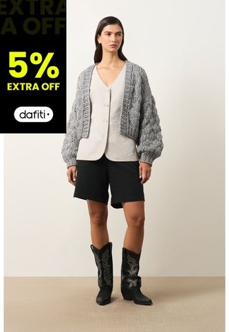 Cardigan Tejido Para Mujer Luzia Cardigan Tejido Para Mujer Luzia Gris M VÉLEZ Vélez