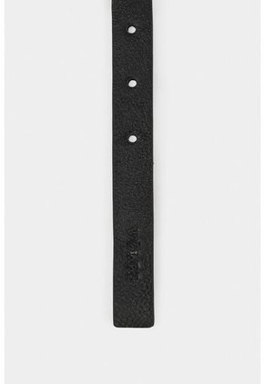 Cinturón Doble Faz Taipei De Cuero Para Mujer Mezcla De Texturas Cinturón Doble Faz Taipei De Cuero Para Mujer Mezcla De Texturas Negro S VÉLEZ