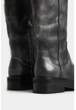 Botas Tulipan De Cuero Brush Off Para Mujer Efecto Metalizado Botas Tulipan De Cuero Brush Off Para Mujer Efecto Metalizado Gris 40 VÉLEZ de Vélez
