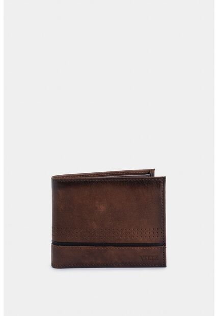Billetera Kaleidos De Cuero Para Hombre Detalle Contraste Billetera Kaleidos De Cuero Para Hombre Detalle Contraste Miel VÉLEZ