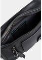 Riñonera Casual  Tacubade Cuero Vintage Negro Riñonera Casual  Tacubade Cuero Vintage Negro VÉLEZ de Vélez