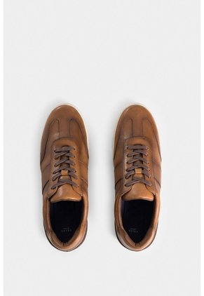 Tenis Bright 2 De Cuero Para Hombre Casual Tenis Bright 2 De Cuero Para Hombre Casual Miel 39 VÉLEZ
