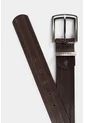 Cinturón Unifaz Coraje De Cuero Para Hombre Pasador Metálico Cinturón Unifaz Coraje De Cuero Para Hombre Pasador Metálico Cafe 36 VÉLEZ de Vélez