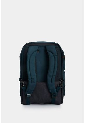 Morral De Viaje En Lona Y Cuero Para Hombre Ankara 2 Morral De Viaje En Lona Y Cuero Para Hombre Ankara 2 Azul Oscuro VÉLEZ
