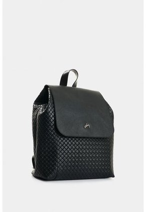 Morral De Cuero Grabado Para Mujer Ivory Morral De Cuero Grabado Para Mujer Ivory Negro VÉLEZ