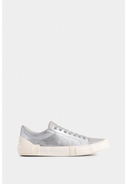Tenis Torino 2.0 De Cuero Para Hombre Detalle Laminado Tenis Torino 2.0 De Cuero Para Hombre Detalle Laminado Plata 41 VÉLEZ