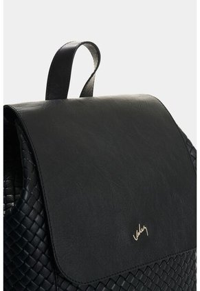 Morral De Cuero Grabado Para Mujer Ivory Morral De Cuero Grabado Para Mujer Ivory Negro VÉLEZ