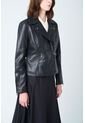 Chaqueta Biker Island De Cuero Para Mujer Fit Ajustado Chaqueta Biker Island De Cuero Para Mujer Fit Ajustado Negro M VÉLEZ de Vélez