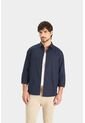 Camisa En Popelina Para Hombre Semifitted Camisa En Popelina Para Hombre Semifitted Azul Oscuro XL VÉLEZ de Vélez