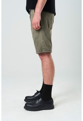 Bermuda Acacia En Drill Para Hombre Silueta Amplia Bermuda Acacia En Drill Para Hombre Silueta Amplia Verde Oliva 38 VÉLEZ