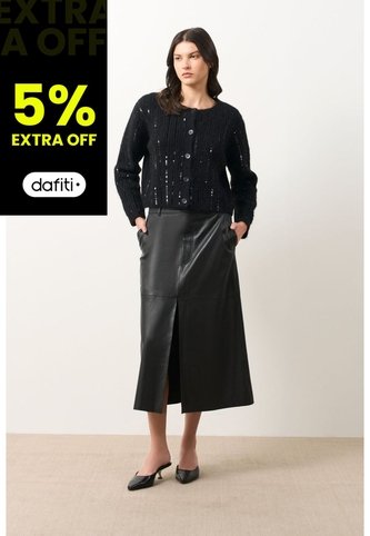 Cardigan Tejido Para Mujer Aurelia Cardigan Tejido Para Mujer Aurelia Negro L VÉLEZ Vélez