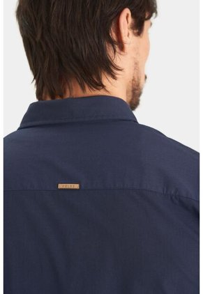 Camisa En Popelina Para Hombre Semifitted Camisa En Popelina Para Hombre Semifitted Azul Oscuro XL VÉLEZ