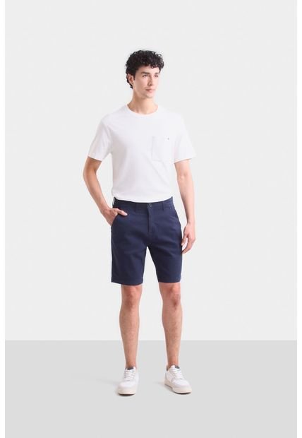 Bermuda Semifit Caruso Para Hombre Casual Deportiva Bermuda Semifit Caruso Para Hombre Casual Deportiva Azul Oscuro 36 Vélez