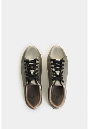 Tenis De Cuero Folia Para Mujer Oda Tenis De Cuero Folia Para Mujer Oda Grafito 36 VÉLEZ