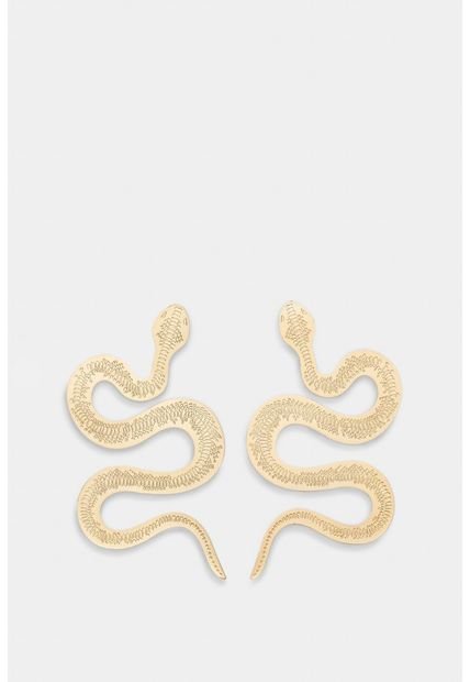 Aretes Florencia Para Mujer Silueta Serpientes