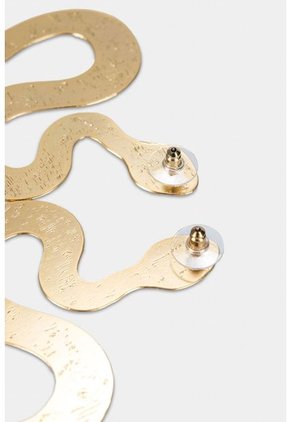 Aretes Florencia Para Mujer Silueta Serpientes