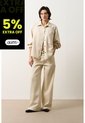 Chaqueta Trucker Para Mujer Tahua Chaqueta Trucker Para Mujer Tahua Crema XXL VÉLEZ de Vélez