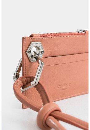 Porta Documentos Elaine De Cuero Para Mujer Manija Removible Porta Documentos Elaine De Cuero Para Mujer Manija Removible Rosado Vélez