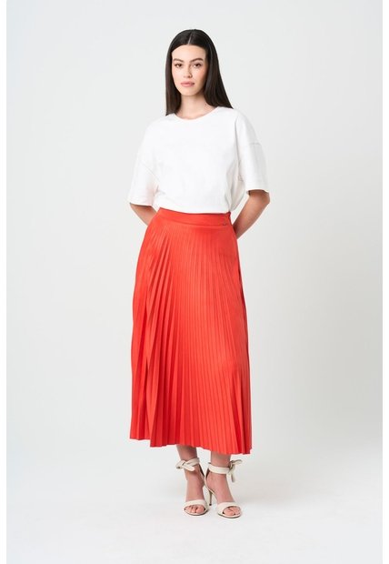 Falda Plisada Alma Para Mujer Tejido De Punto Falda Plisada Alma Para Mujer Tejido De Punto Coral 12 VÉLEZ