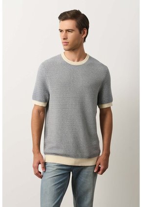 Camiseta Tejida Para Hombre Lascar Camiseta Tejida Para Hombre Lascar Azul Oscuro XL VÉLEZ