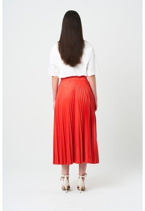 Falda Plisada Alma Para Mujer Tejido De Punto Falda Plisada Alma Para Mujer Tejido De Punto Coral 12 VÉLEZ