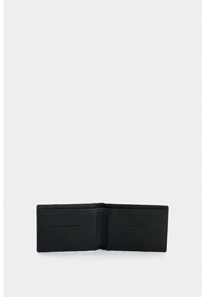 Billetera De Cuero Con Detalle Grabado Para Hombre Lira Billetera De Cuero Con Detalle Grabado Para Hombre Lira Negro VÉLEZ