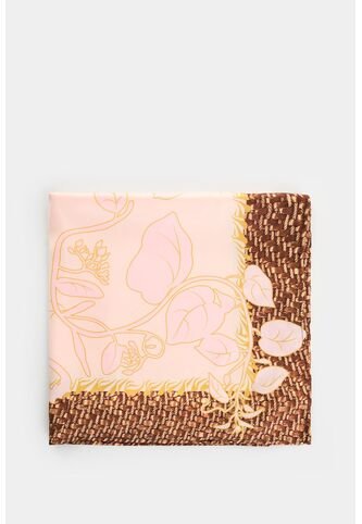Pañuelo Grande En Tejido Plano Estampado Floral Para Mujer Kuza Pañuelo Grande En Tejido Plano Estampado Floral Para Mujer Kuza Rosado XS VÉLEZ Vélez