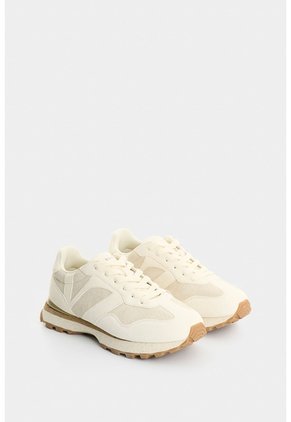 Tenis De Cuero Carnaza Para Mujer Sahara Tenis De Cuero Carnaza Para Mujer Sahara Blanco 40 VÉLEZ
