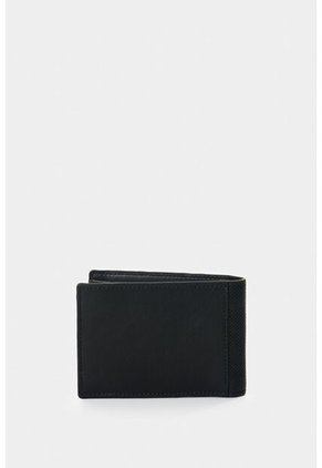 Billetera De Cuero Con Detalle Grabado Para Hombre Lira Billetera De Cuero Con Detalle Grabado Para Hombre Lira Negro VÉLEZ
