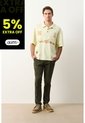 Polo Cropped En Algodón Para Hombre Primavera Polo Cropped En Algodón Para Hombre Primavera Amarillo Limon XS VÉLEZ de Vélez